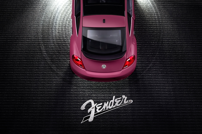 Volkswagen │ Beetle Pink Hatchback