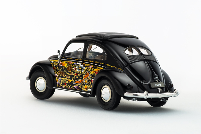 Volkswagen │ con maque y laca del Maestro Mario Gaspar Rodríguez