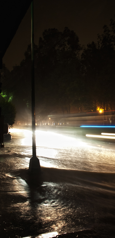 Diluvio, CDMX, México.