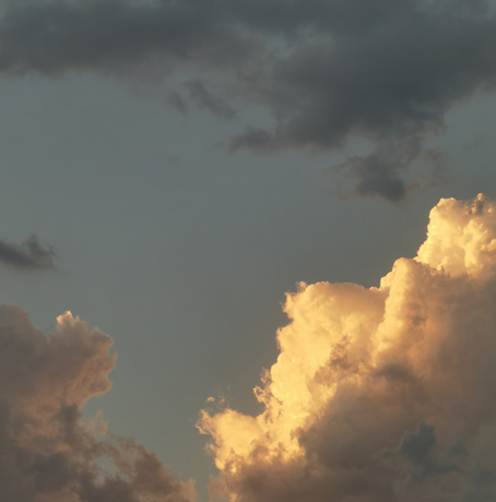 Nubes, CDMX, México.