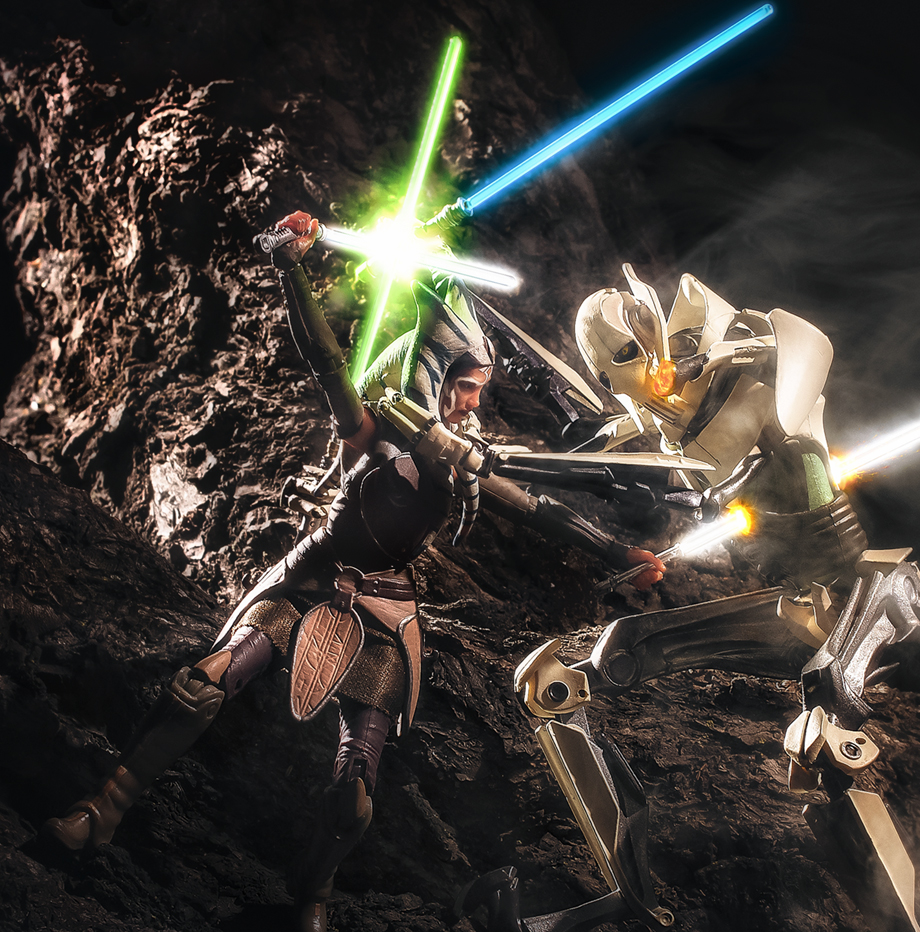 Ahsoka Tano vs General Grievous.