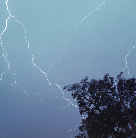 Tormentas de la CDMX, México.